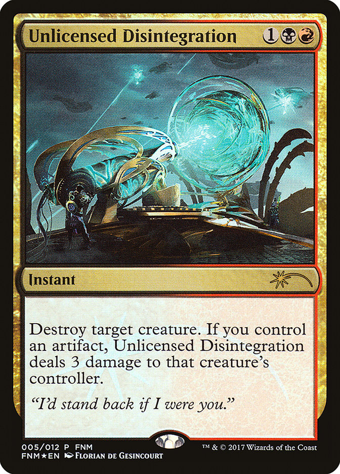 image Unlicensed Disintegration