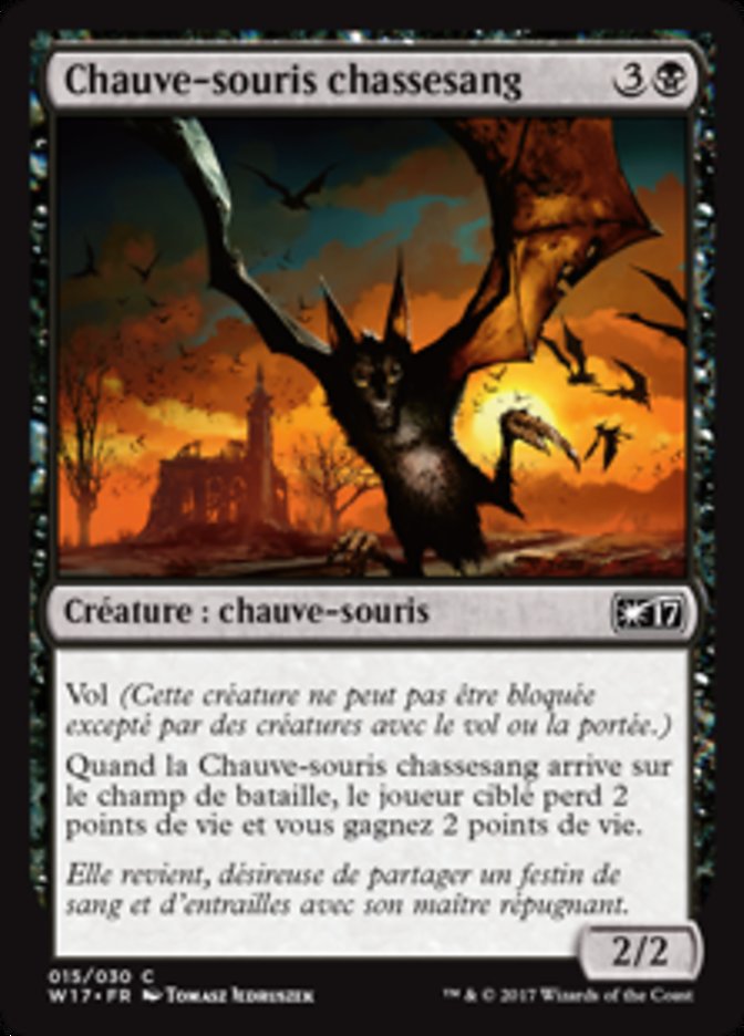 image Chauve-souris chassesang