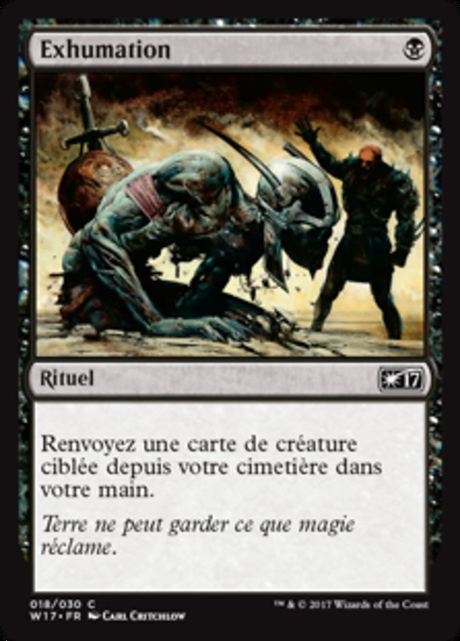 image Exhumation