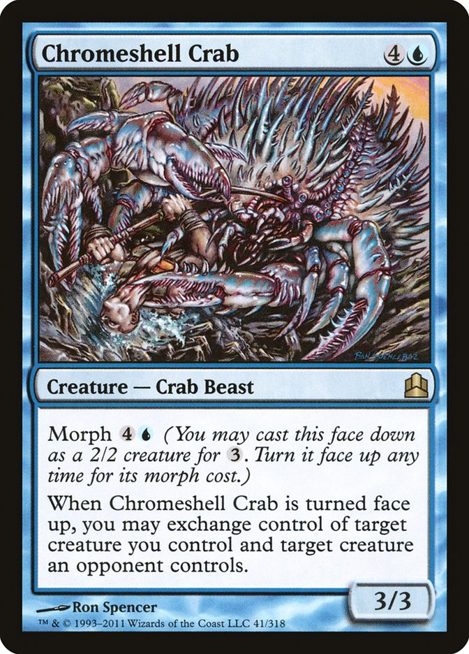 image Chromeshell Crab