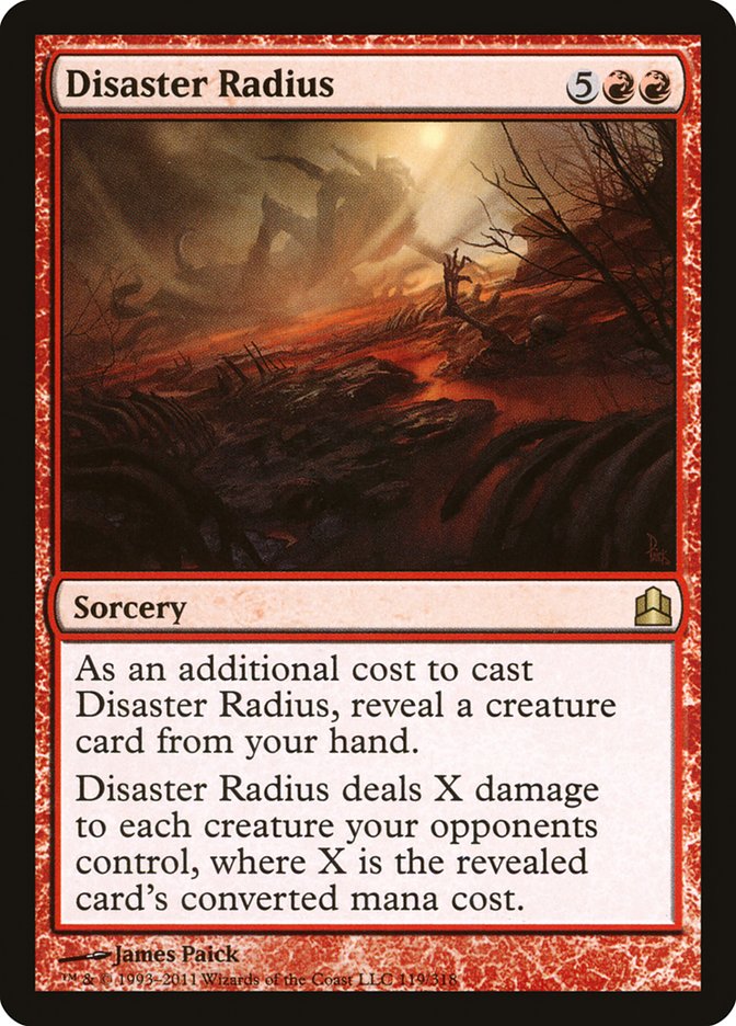 image Disaster Radius