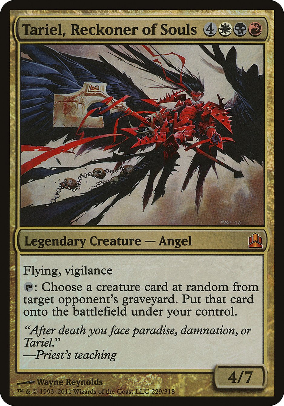 image Tariel, Reckoner of Souls