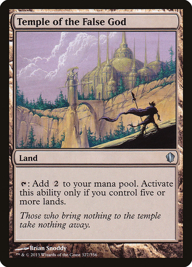 image Temple of the False God