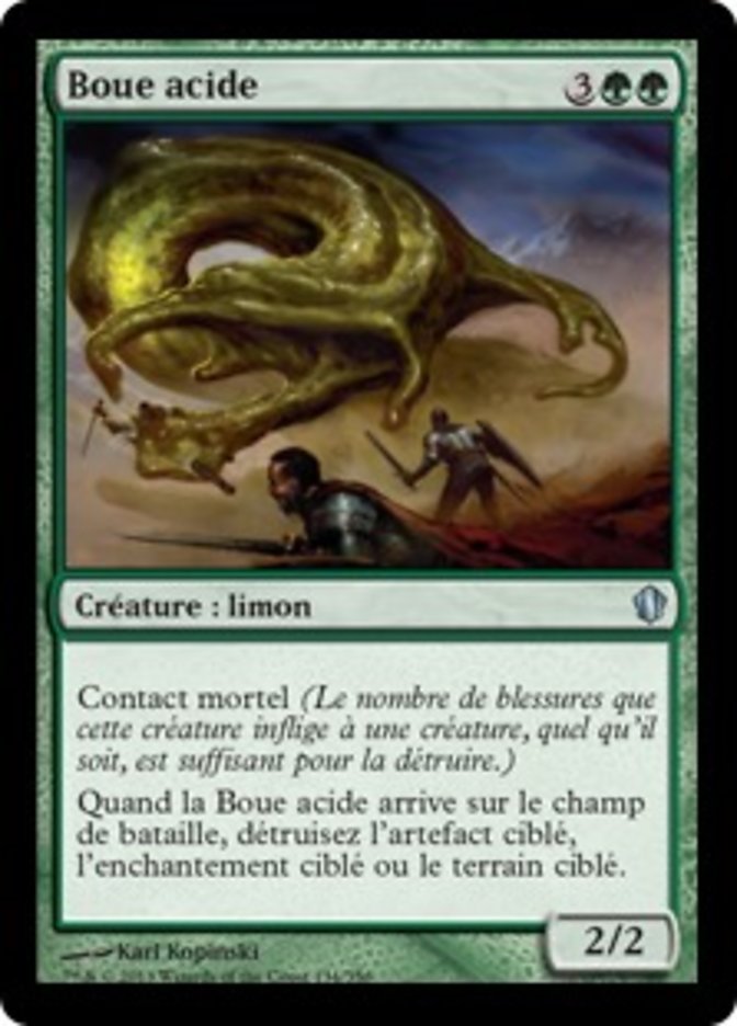 image Boue acide