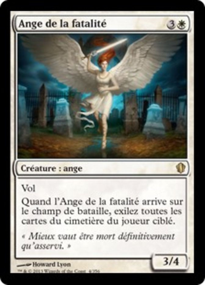 image Ange de la fatalité