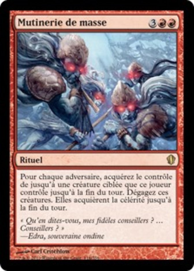 image Mutinerie de masse