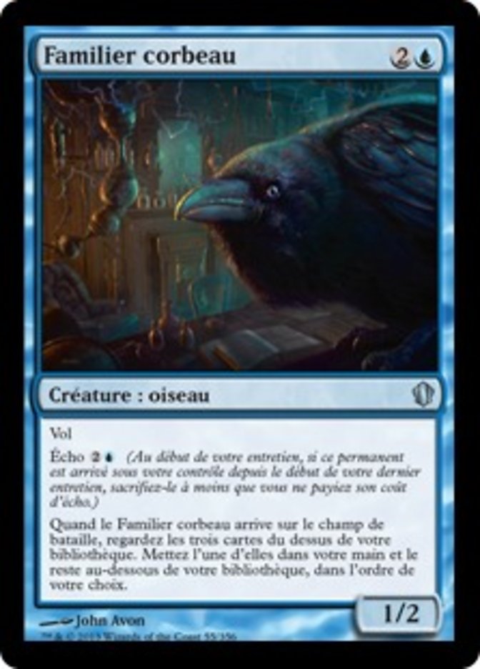 image Familier corbeau