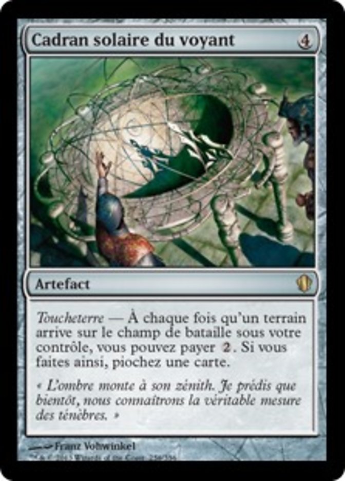 image Cadran solaire du voyant