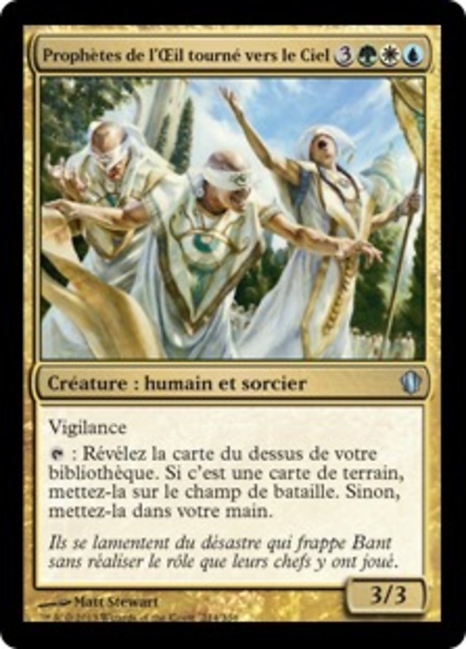 image Prophètes de l'Œil tourné vers le Ciel