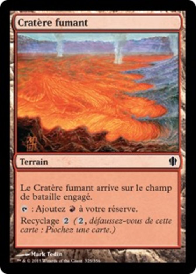 image Cratère fumant