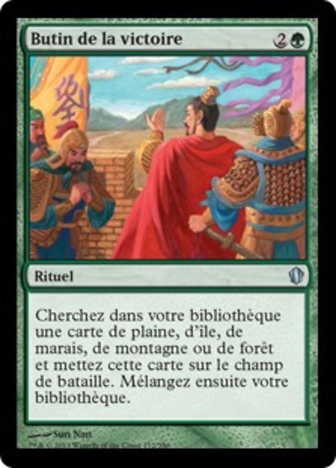image Butin de la victoire