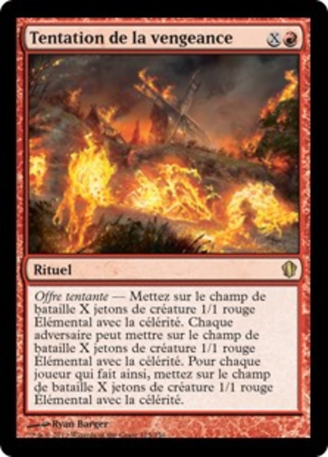 image Tentation de la vengeance