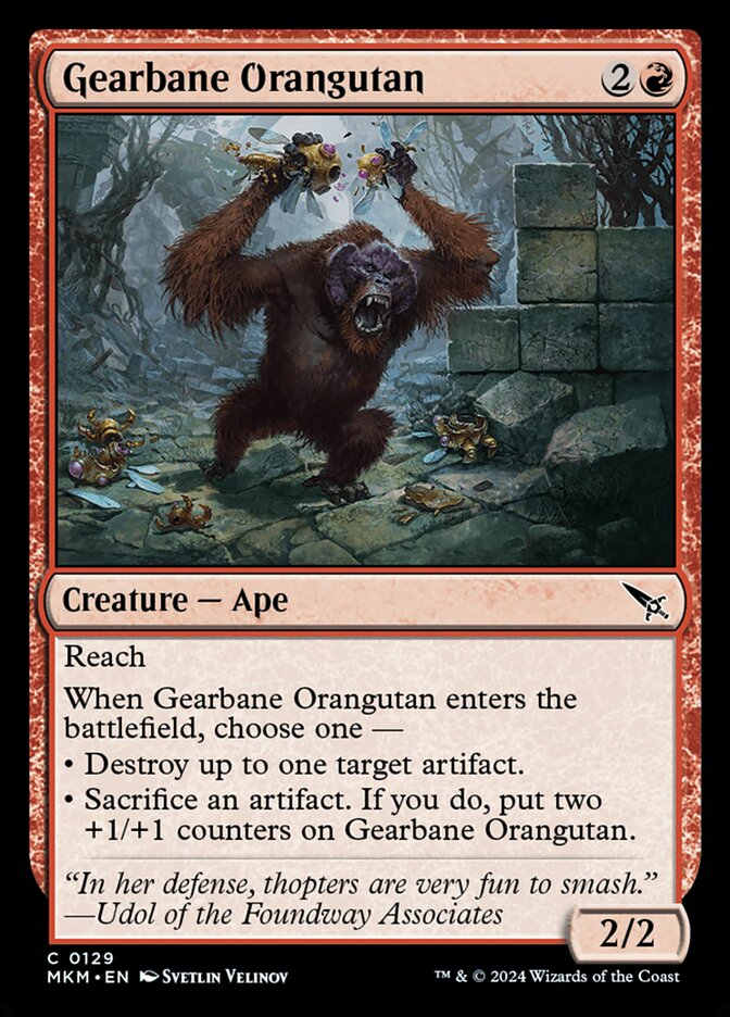 image Gearbane Orangutan