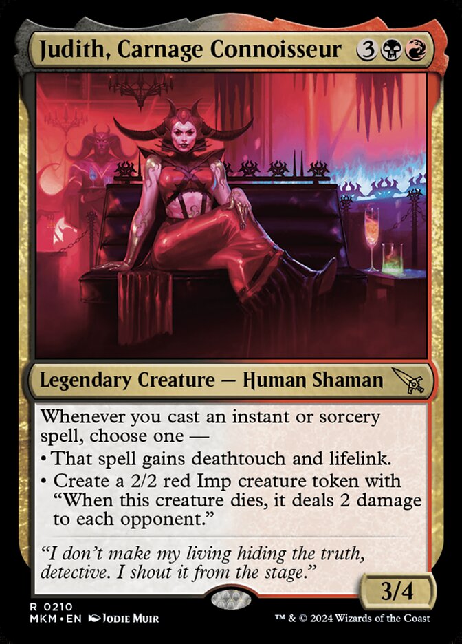 image Judith, Carnage Connoisseur