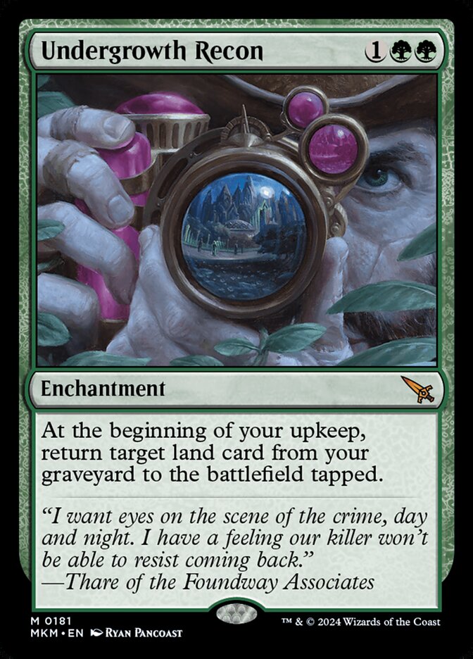 image Undergrowth Recon