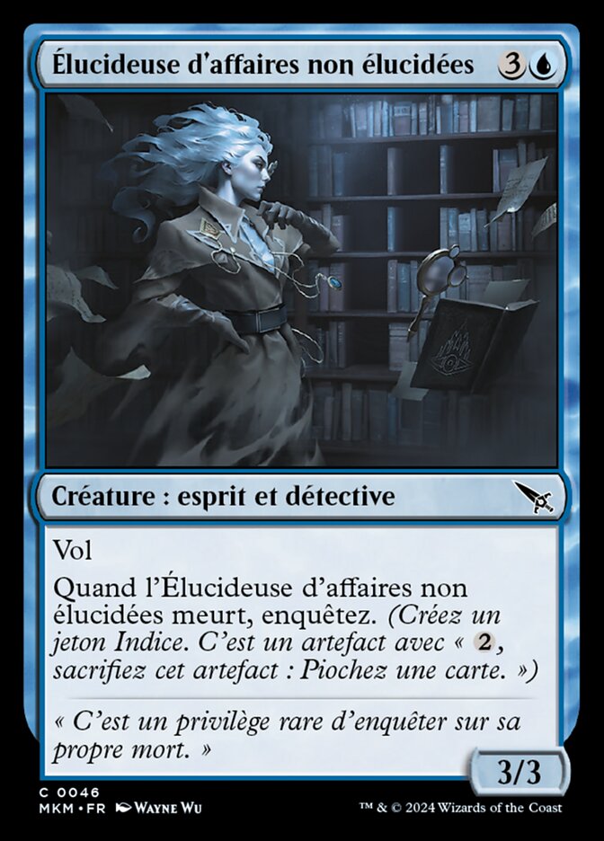 image Élucideuse d'affaires non élucidées