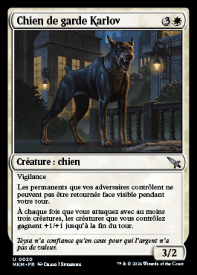 image Chien de garde Karlov