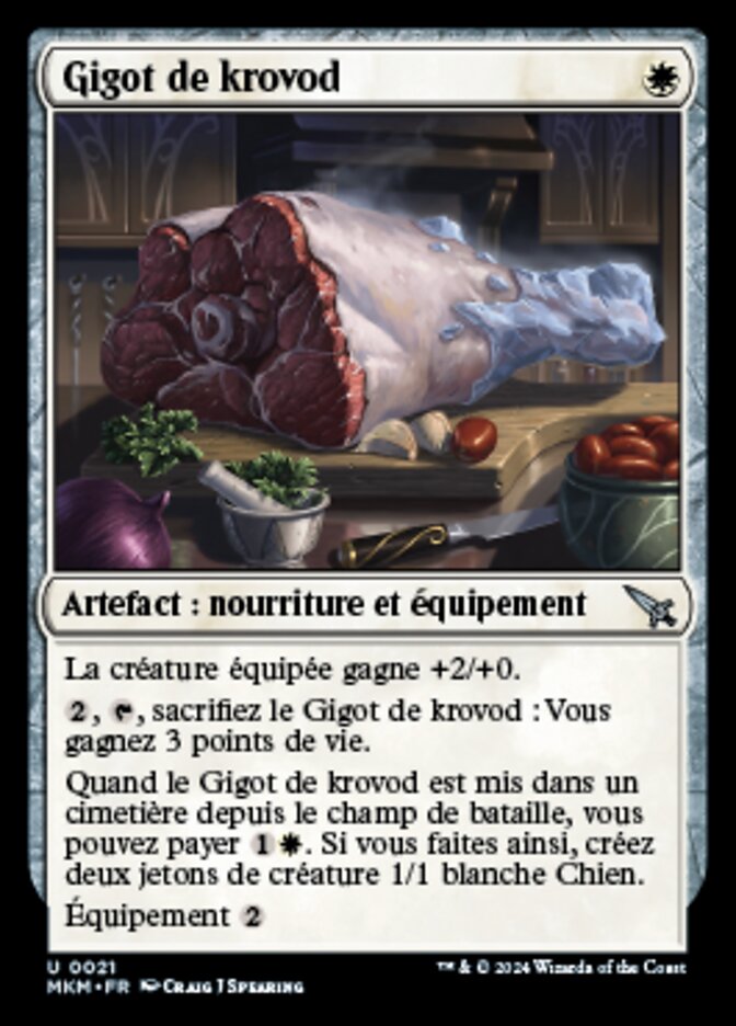 image Gigot de krovod
