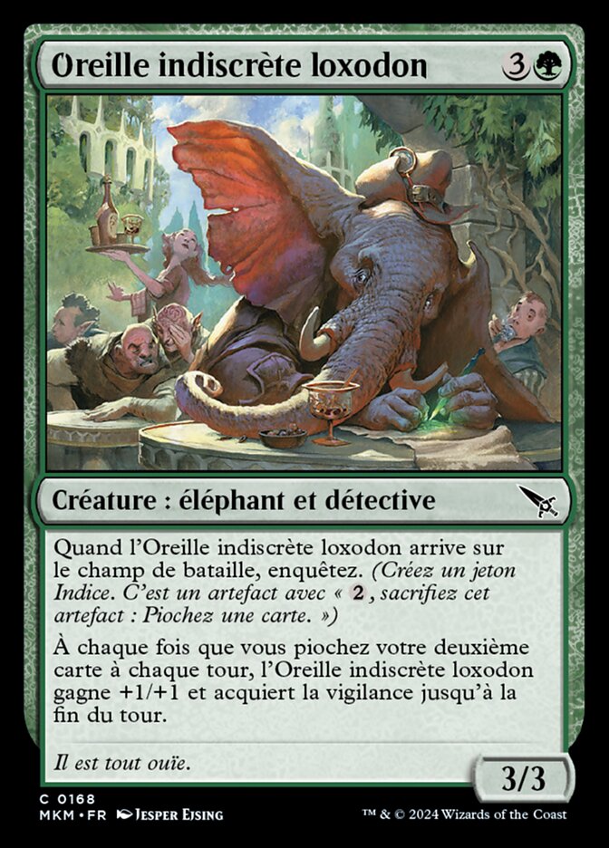 image Oreille indiscrète loxodon