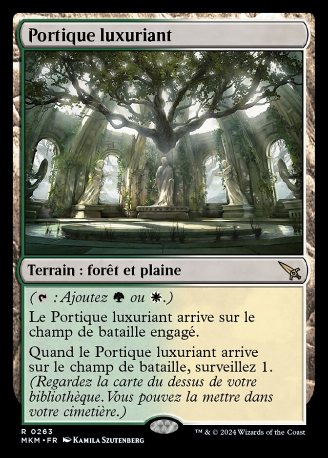 image Portique luxuriant