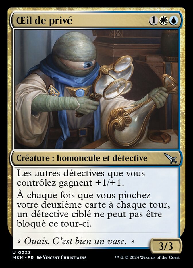 image Œil de privé
