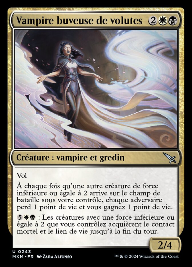 image Vampire buveuse de volutes