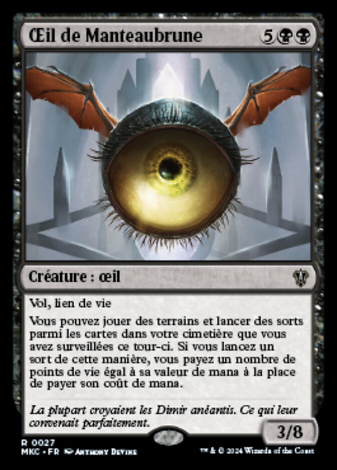 image Œil de Manteaubrune