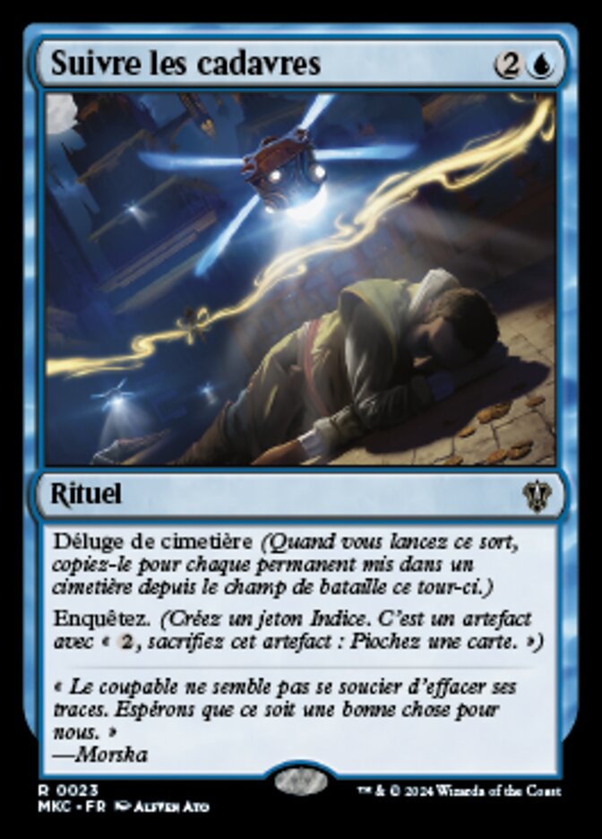 image Suivre les cadavres
