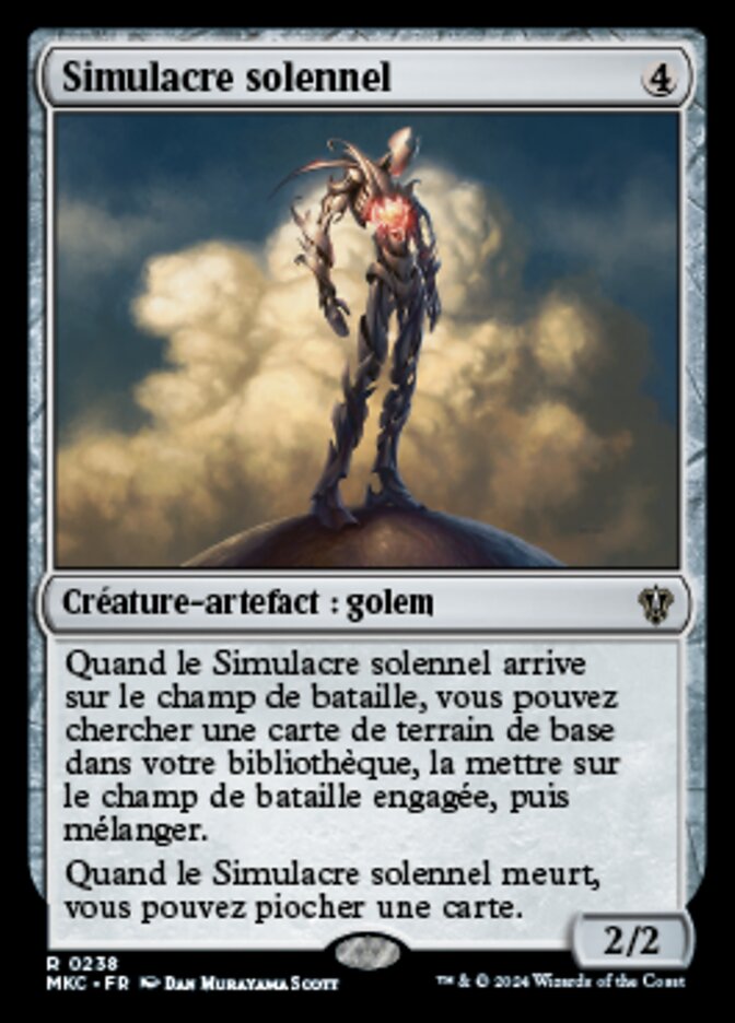 image Simulacre solennel