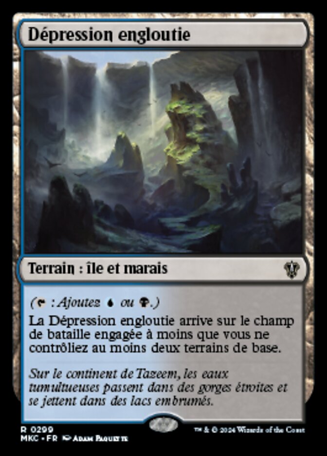 image Dépression engloutie
