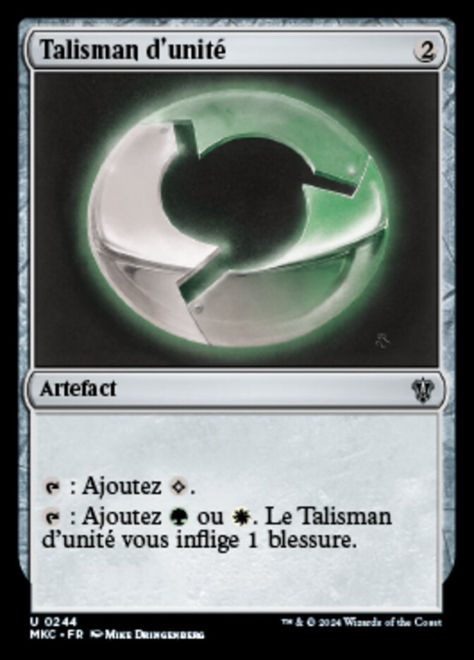 image Talisman d'unité