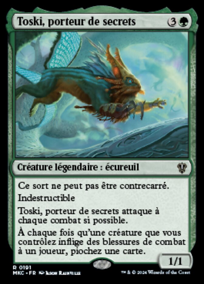 image Toski, porteur de secrets