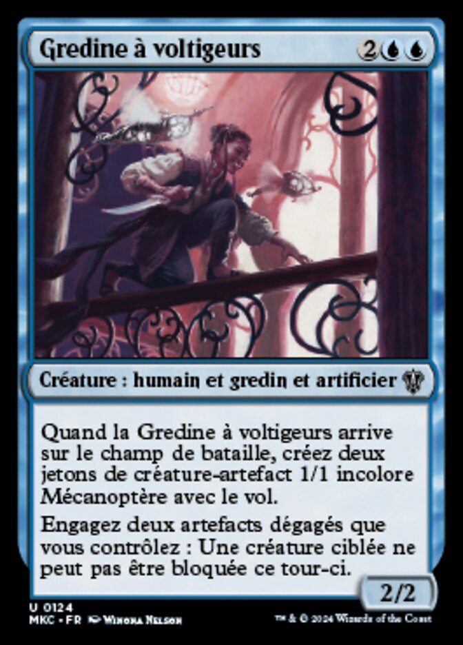 image Gredine à voltigeurs