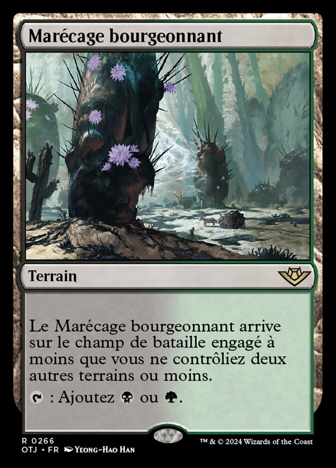 image Marécage bourgeonnant