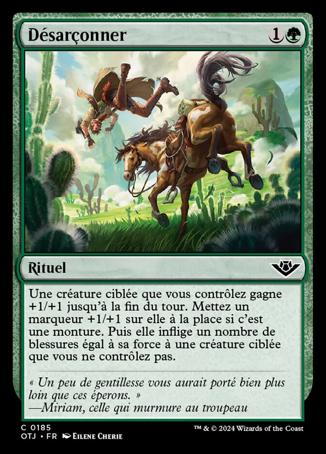 image Désarçonner