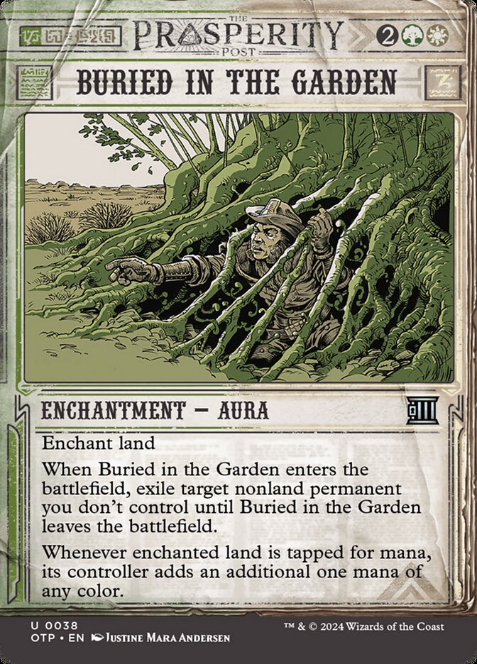 image Buried in the Garden