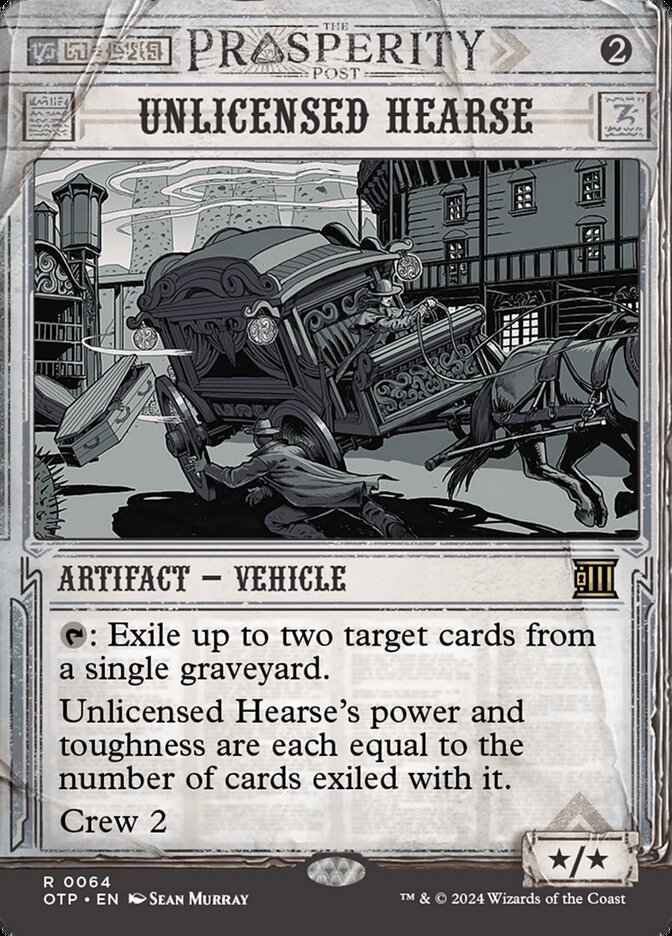 image Unlicensed Hearse