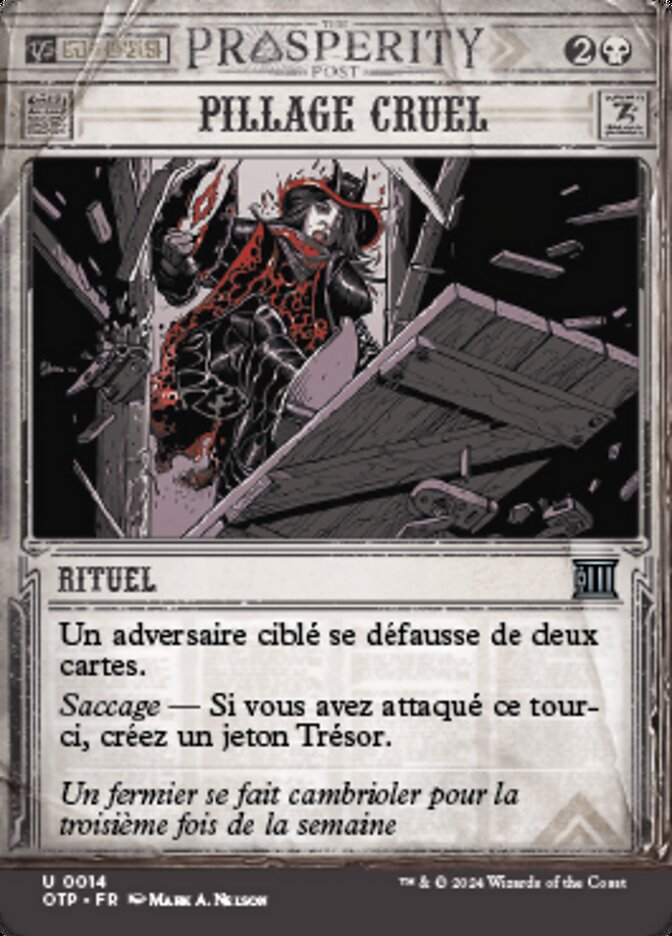 image Pillage cruel