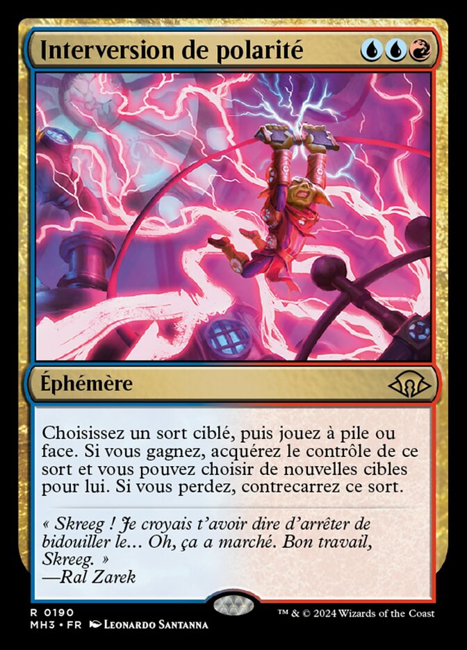 image Interversion de polarité