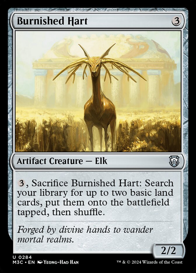 image Burnished Hart