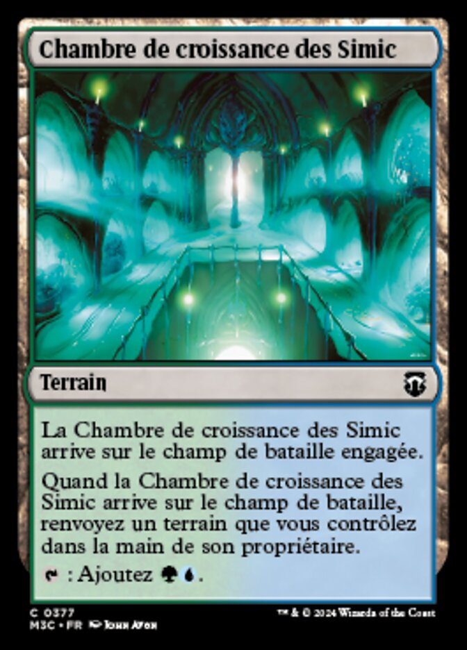 image Chambre de croissance des Simic