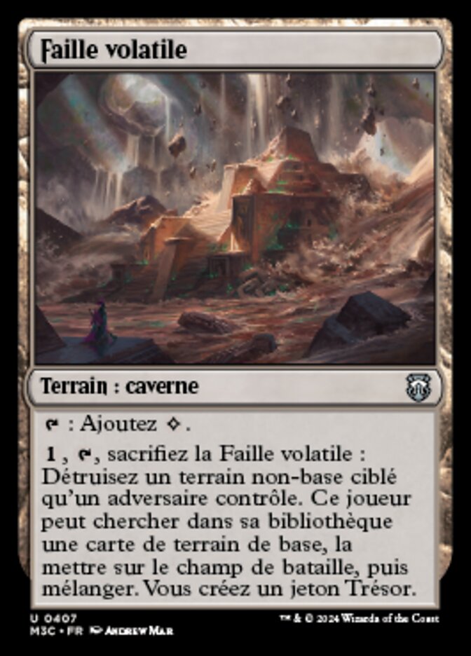 image Faille volatile