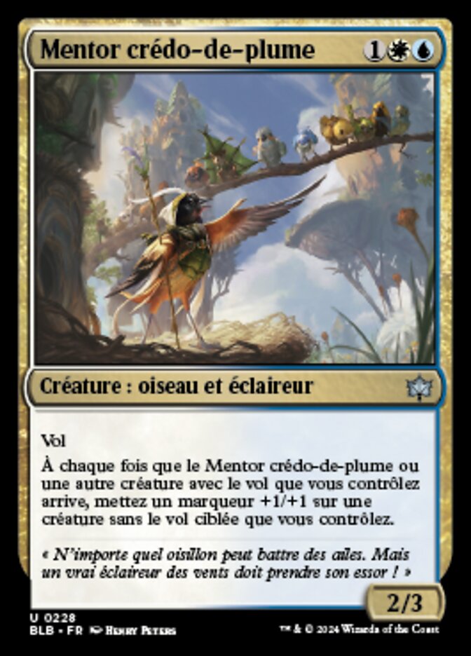 image Mentor crédo-de-plume