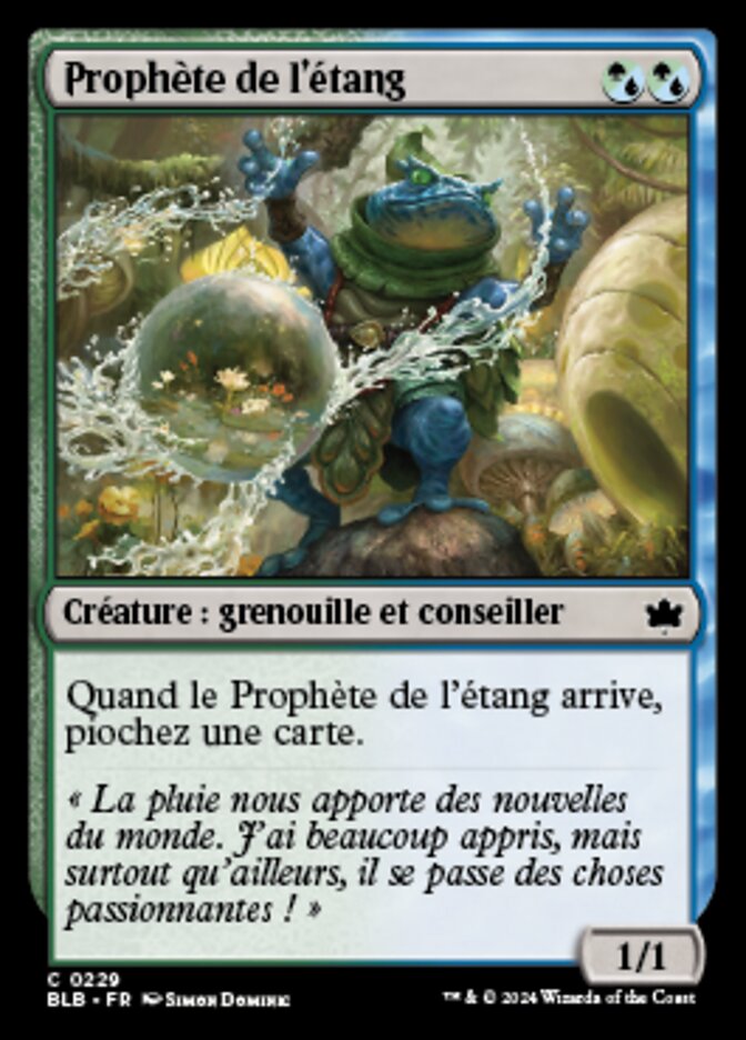 image Prophète de l'étang