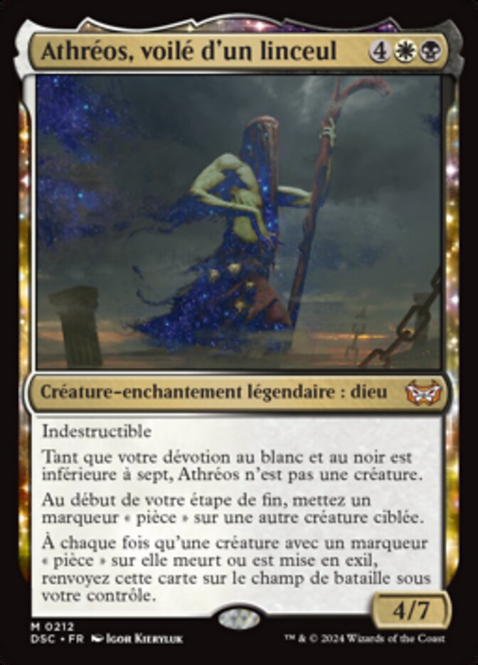 image Athréos, voilé d'un linceul