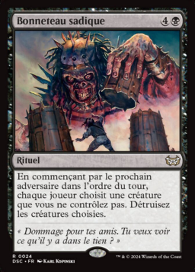 image Bonneteau sadique