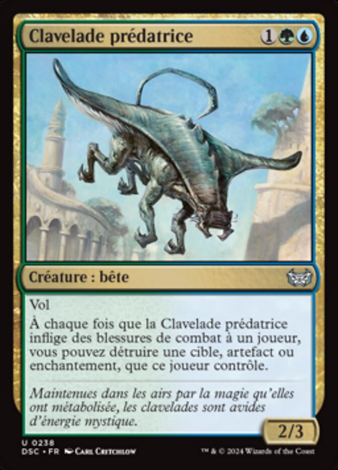 image Clavelade prédatrice