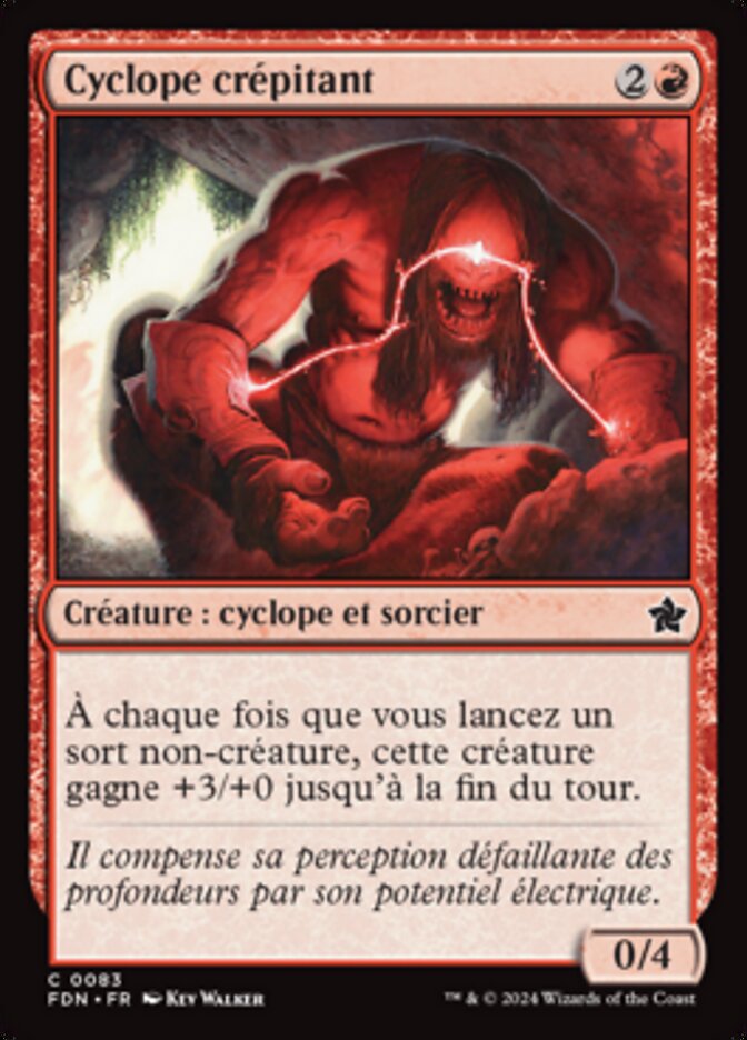 image Cyclope crépitant