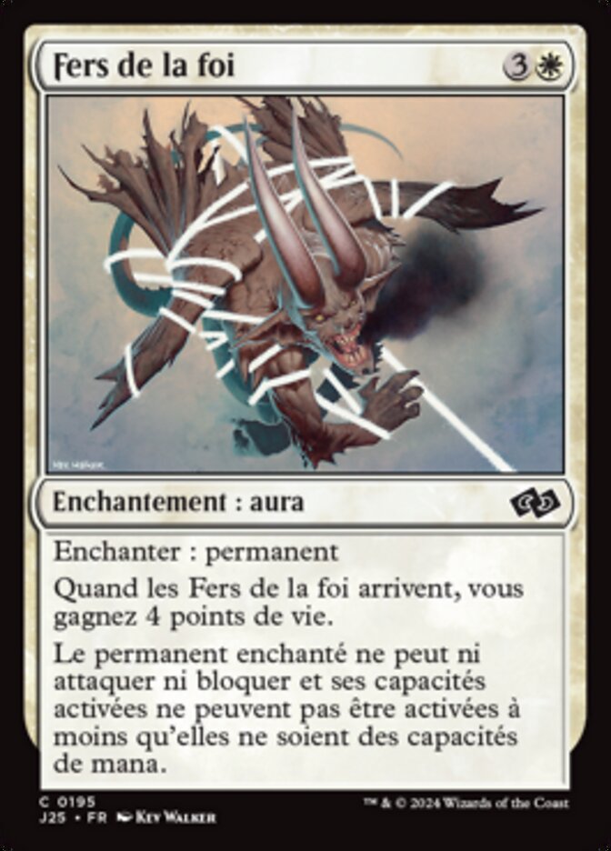 image Fers de la foi
