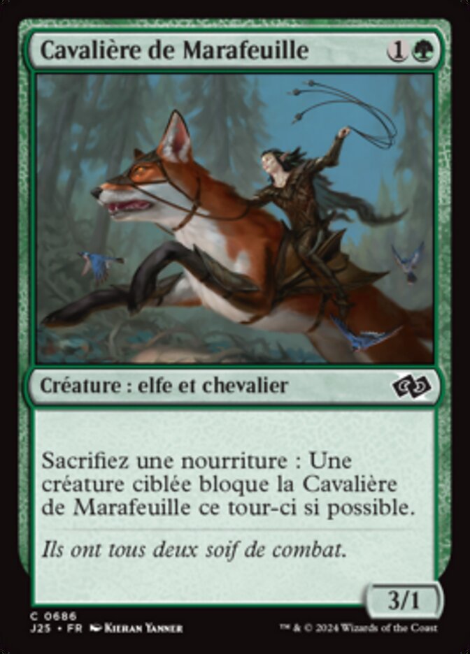 image Cavalière de Marafeuille